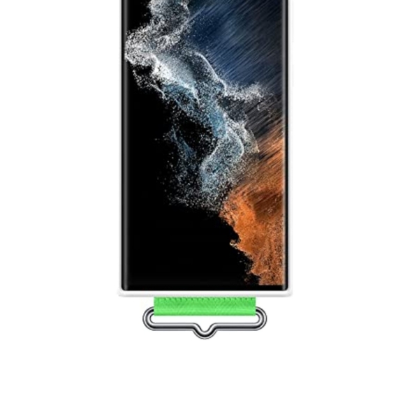 Samsung Galaxy S22 Ultra Silicone Cover with Strap - Picture 7 of 8